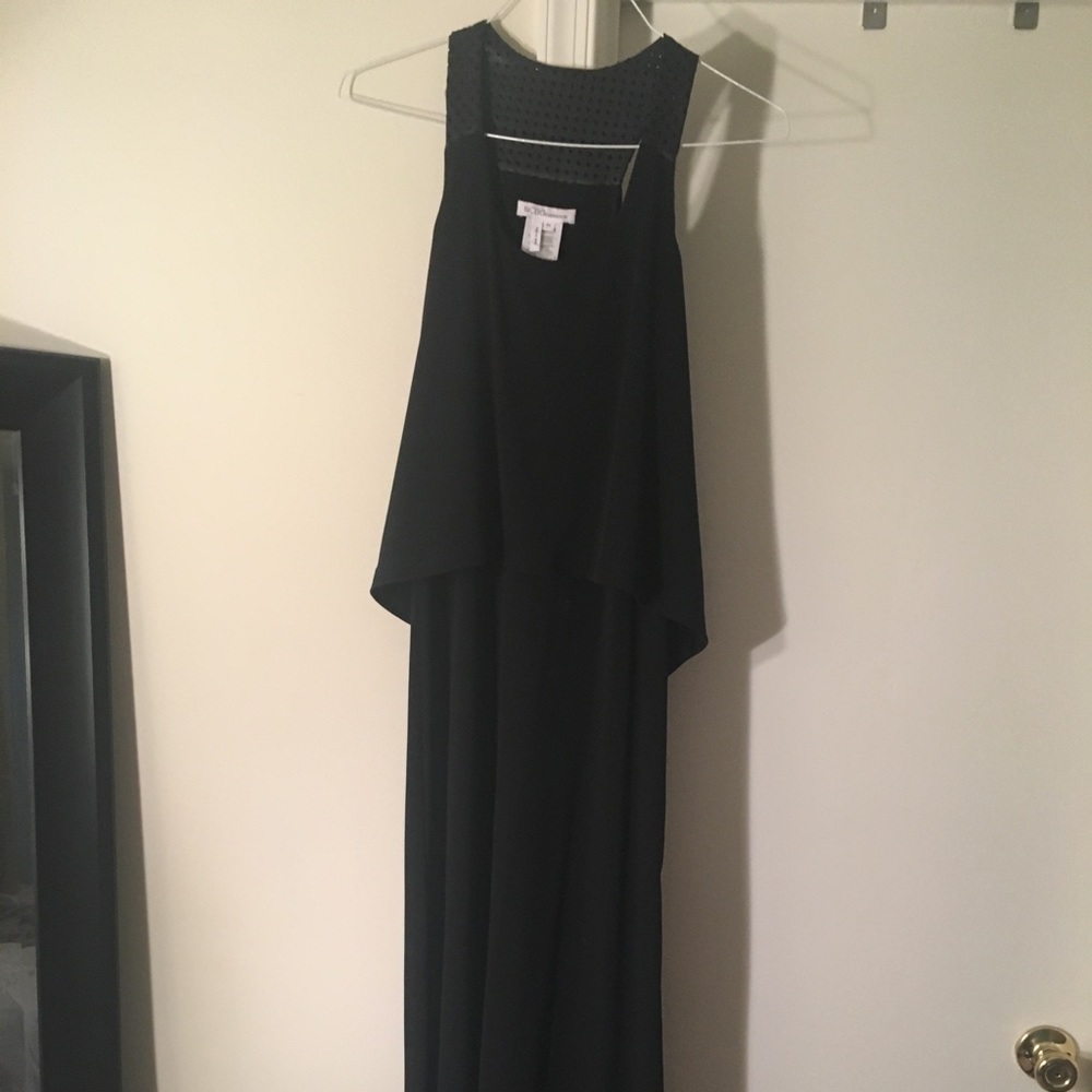 BCBG Generation layered black dress